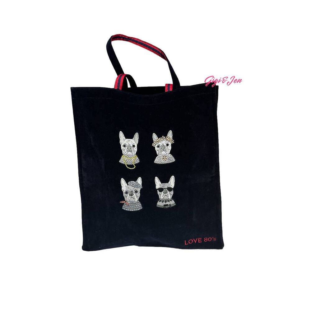 Apm monaco Large tote dog design